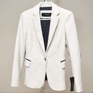 Zara light grey blazer NWT